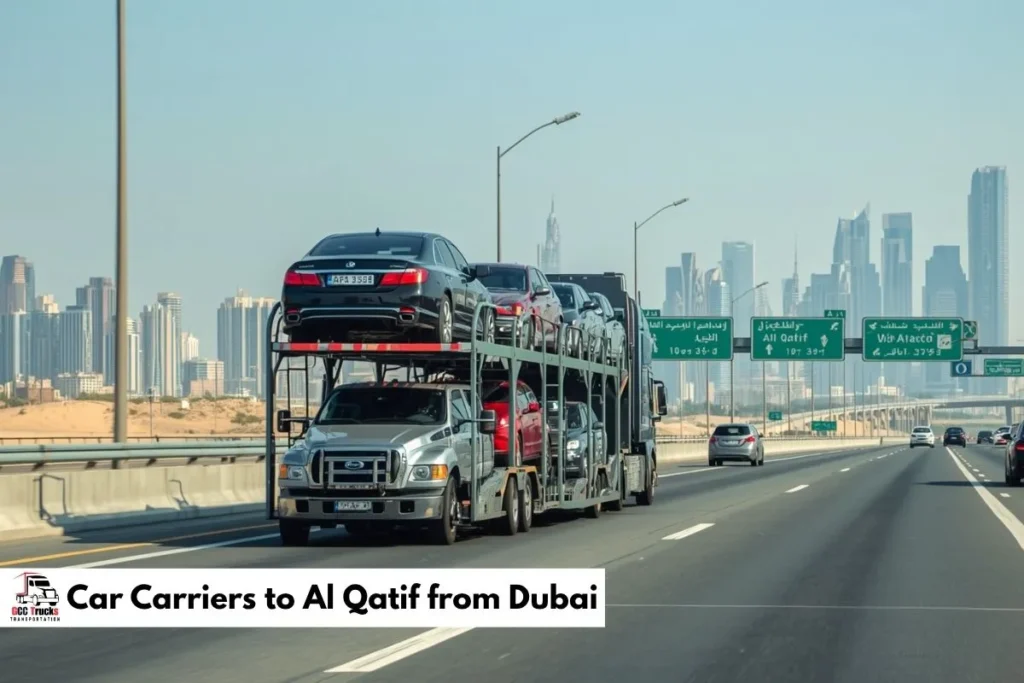 Car Carriers to Al Qatif from Dubai