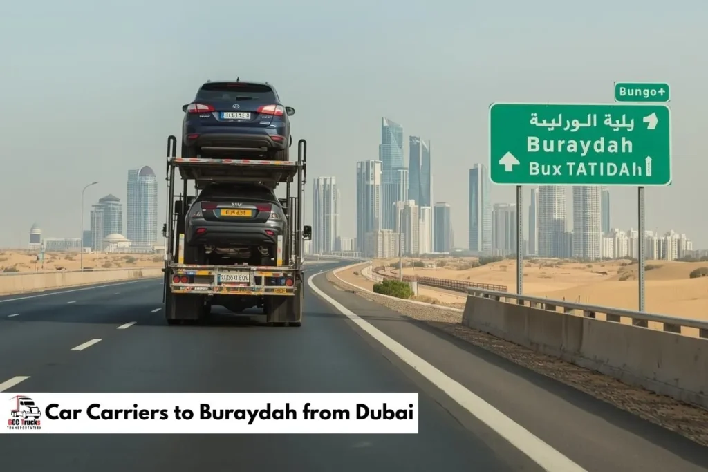 Car Carriers to Buraydah from Dubai