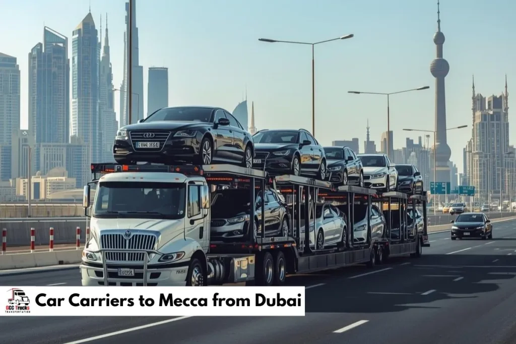 Car Carriers to Mecca from Dubai