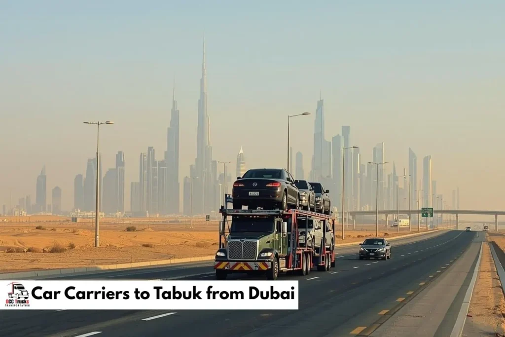 Car Carriers to Tabuk from Dubai