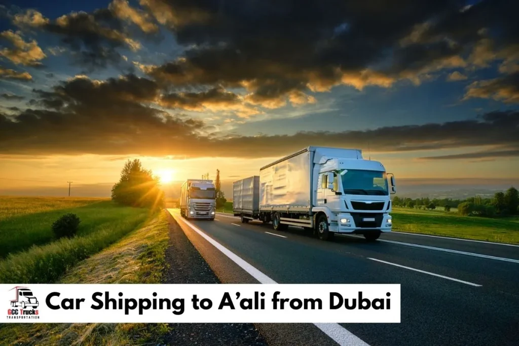 Car Shipping to A’ali from Dubai