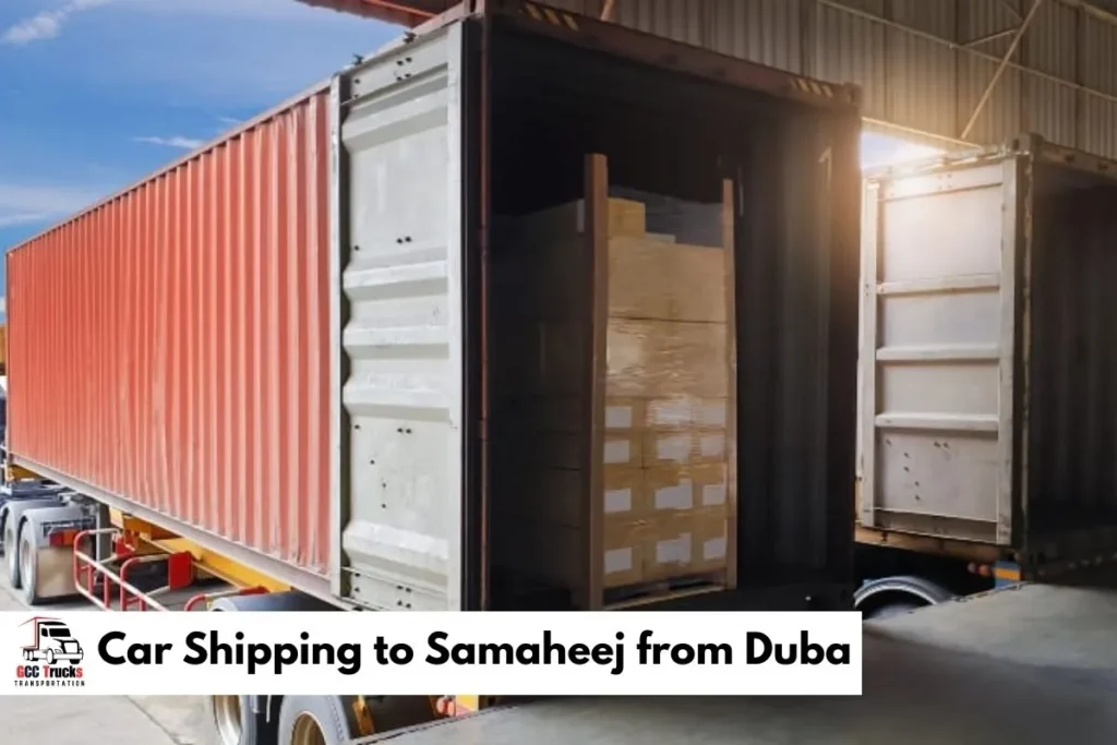 Car Shipping to Samaheej from Dubai