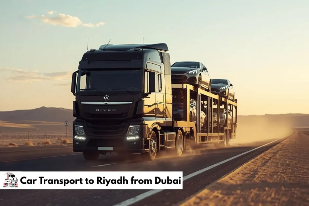 Car Transport to Riyadh from Dubai