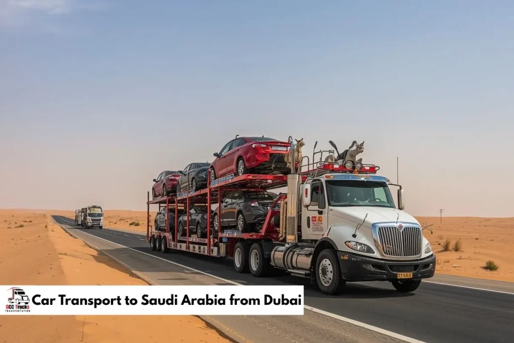 Car Transport to Saudi Arabia from Dubai