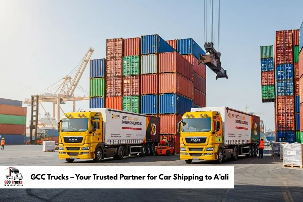 GCC Trucks – Your Trusted Partner for Car Shipping to A’ali