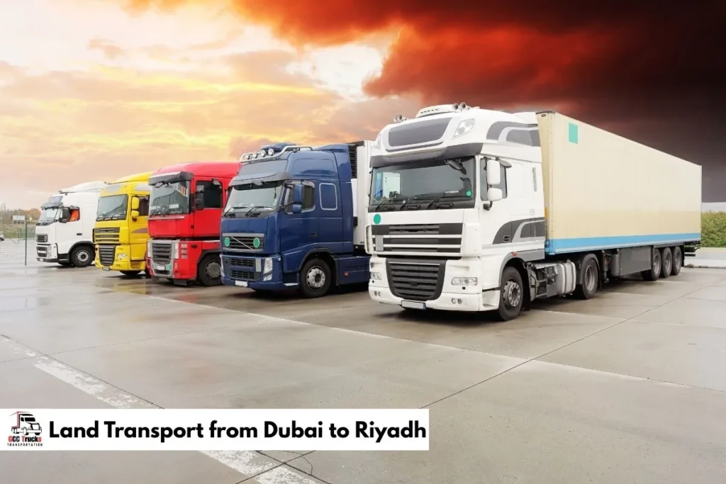 Land Transport from Dubai to Riyadh