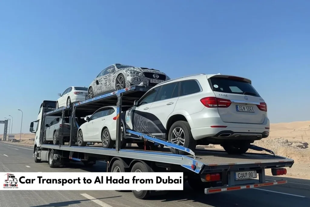 Car Transport to Al Hada from Dubai