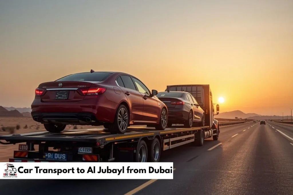 Car Transport to Al Jubayl from Dubai