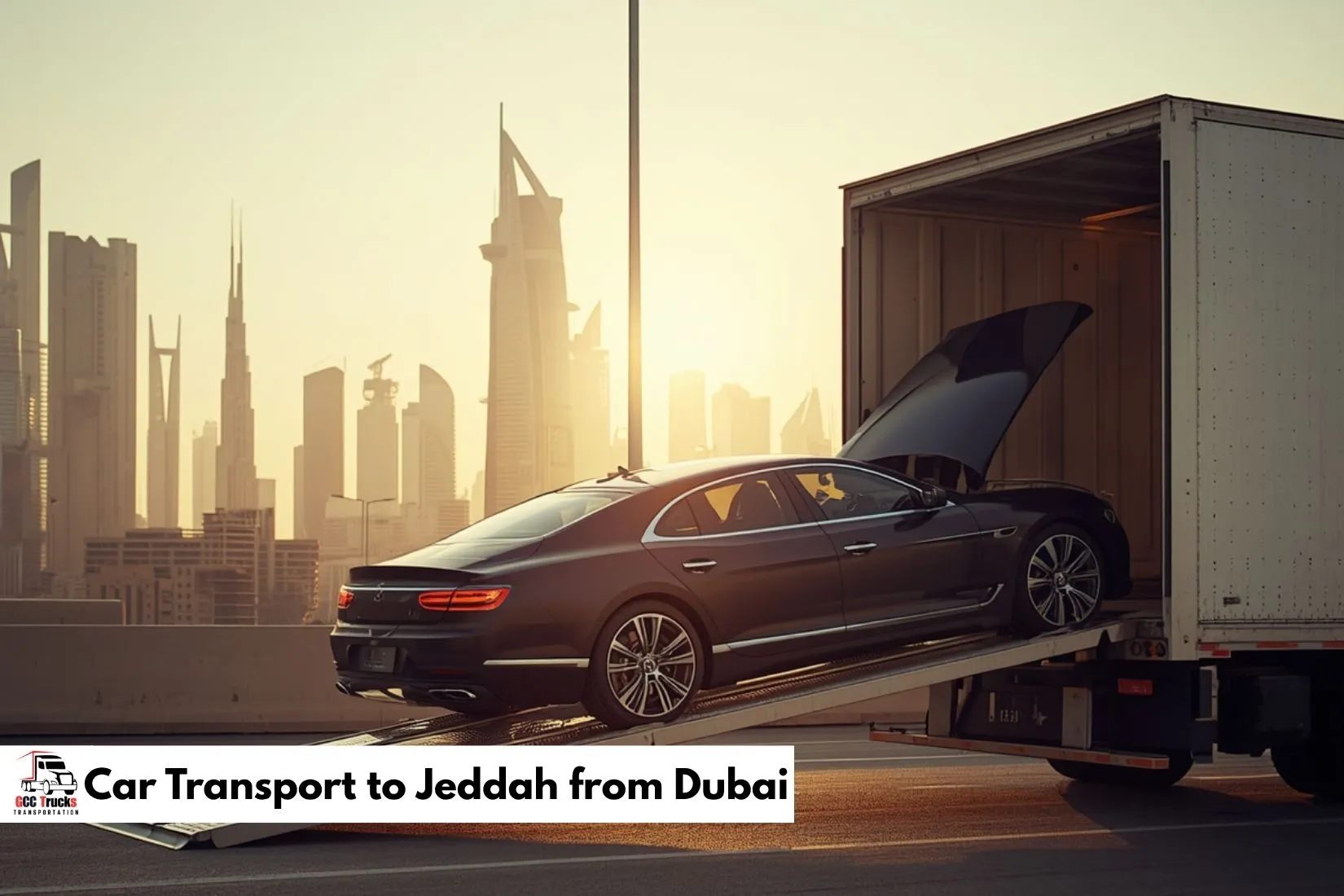 No.1 Car Transport to Jeddah from Dubai | GCC Trucks Reliable