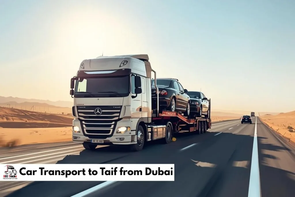 Car Transport to Taif from Dubai