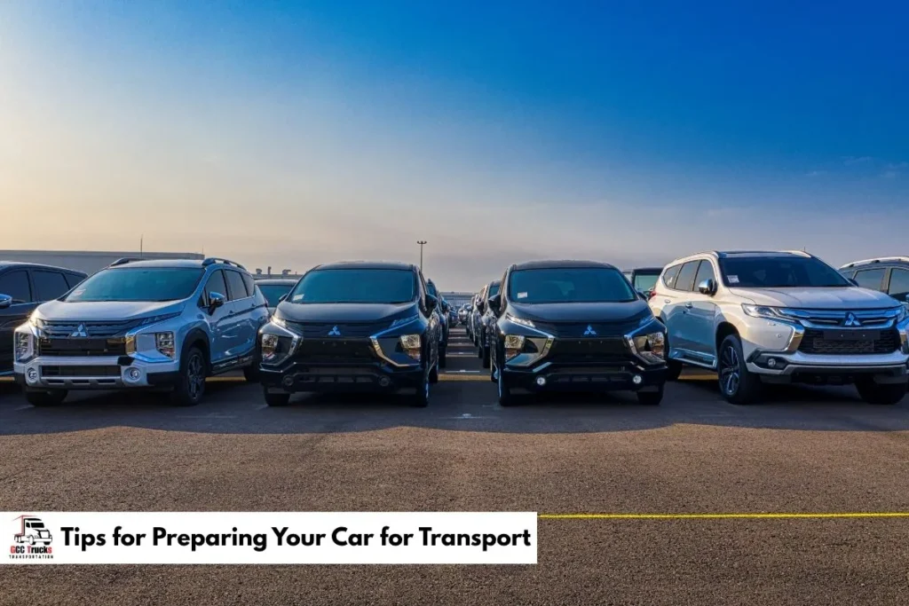 Tips for Preparing Your Car for Transport