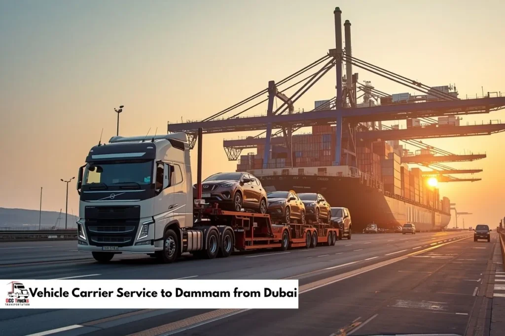 Vehicle Carrier Service to Dammam from Dubai