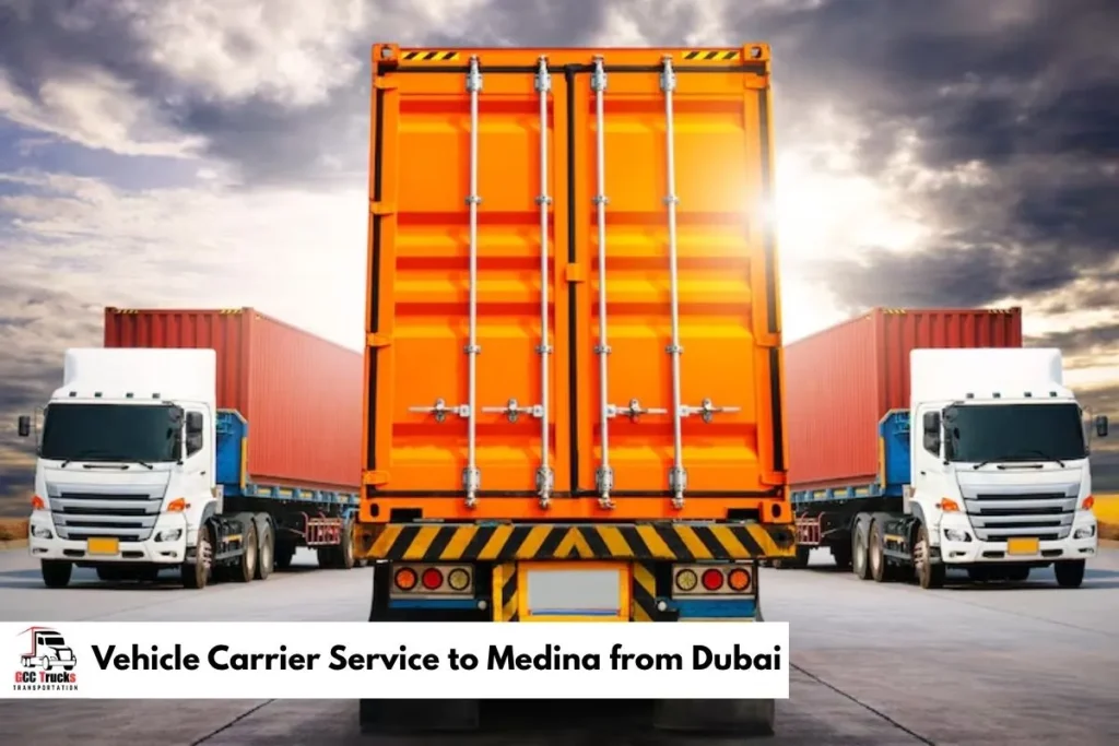 Vehicle Carrier Service to Medina from Dubai