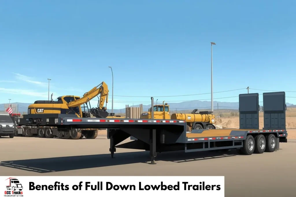Benefits of Full Down Lowbed Trailers