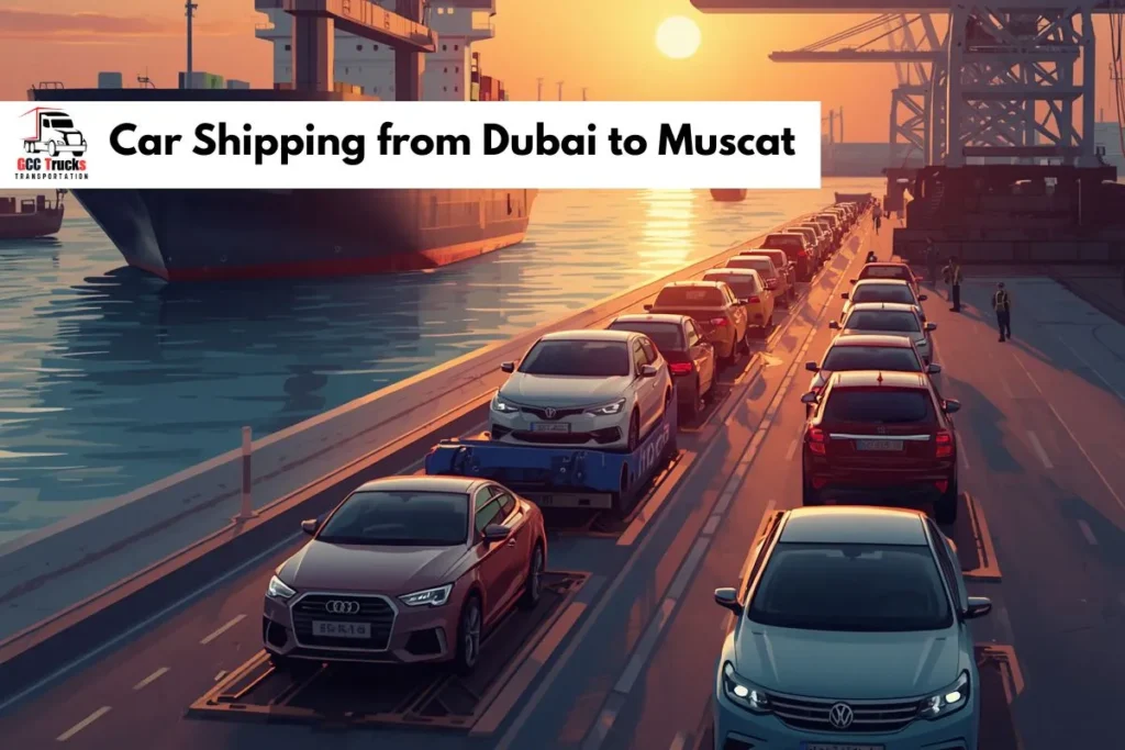 Car Shipping from Dubai to Muscat