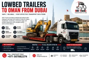 Lowbed Trailers to Oman from Dubai