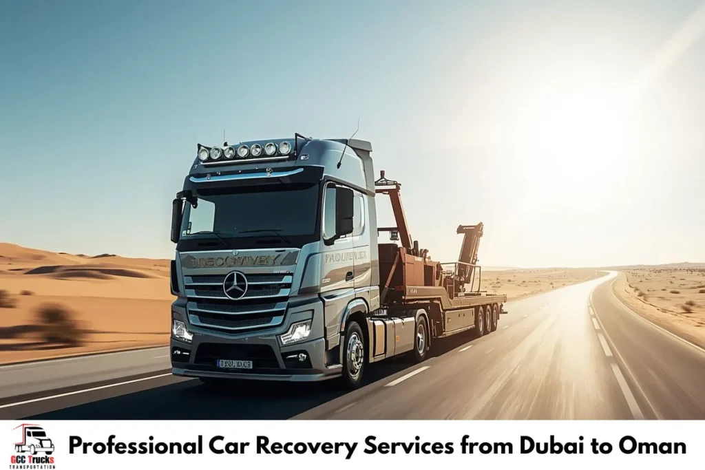 Professional Car Recovery Services from Dubai to Oman