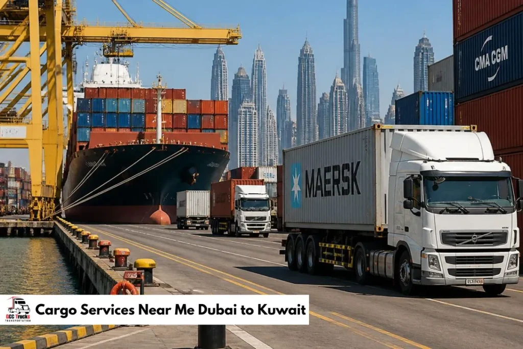 Cargo Services Near Me Dubai to Kuwait