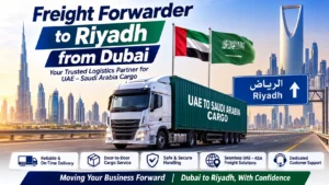Freight Forwarder to Riyadh from Dubai