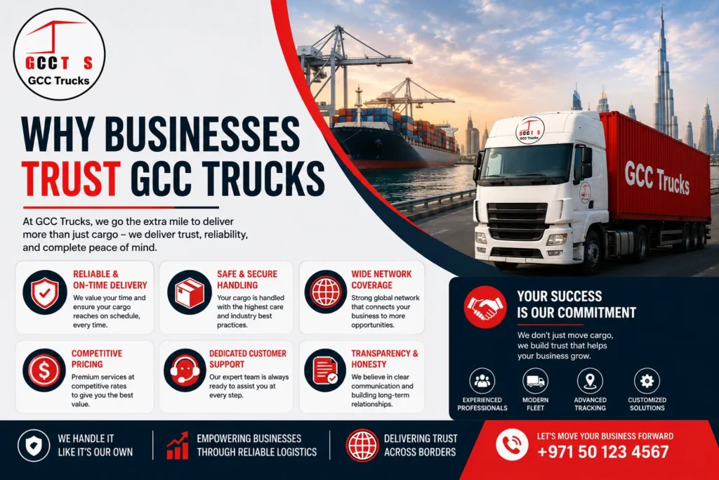 Why Businesses Trust GCC Trucks